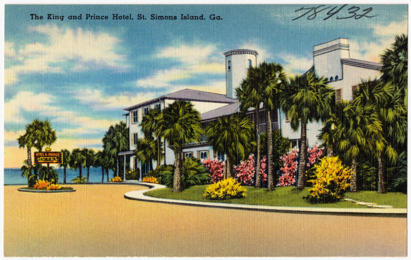 The King and Prince Hotel, St. Simons Island, Ga., Boston Public Library - undated