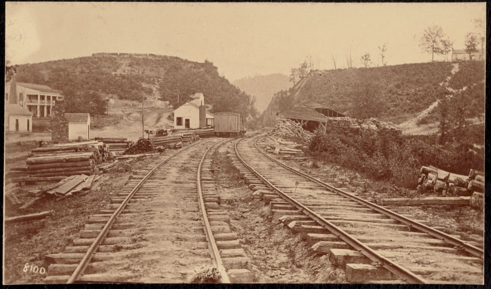 Alatoona Pass, Ga., where "Hold the fort" originated, Boston Public Library - undated