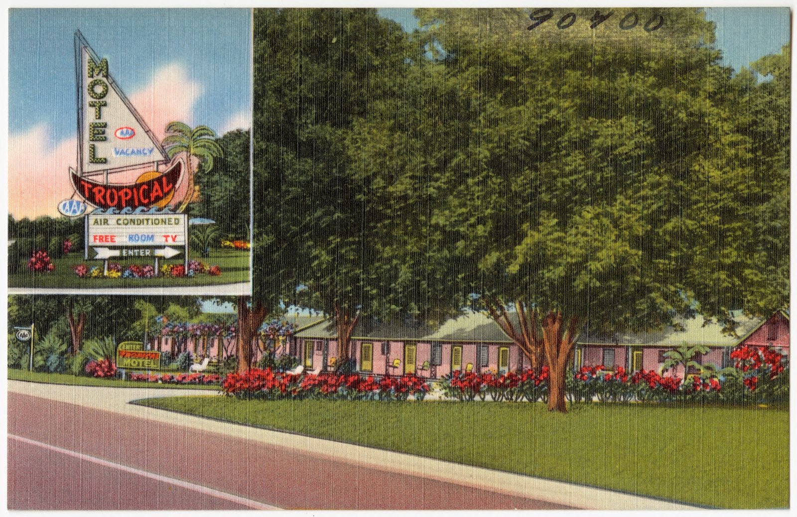 Tropical Motel, Glennville, Georgia, Boston Public Library - undated