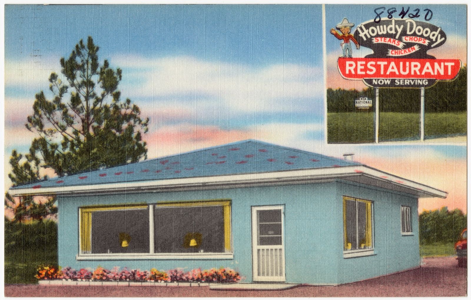 Howdy Doody Restaurant, Boston Public Library - undated
