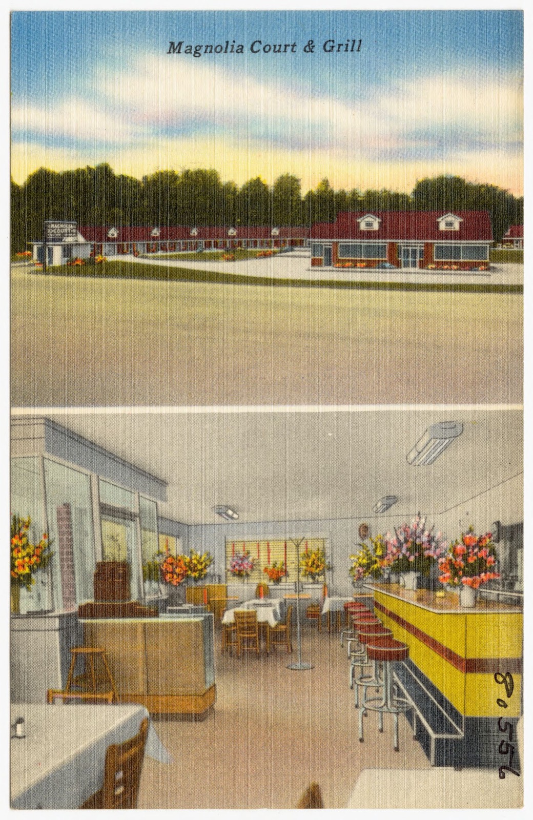 Magnolia Court & Grill, 41 rooms on U. S. Highway 41, 5 miles south of Macon, Ga., Boston Public Library - undated