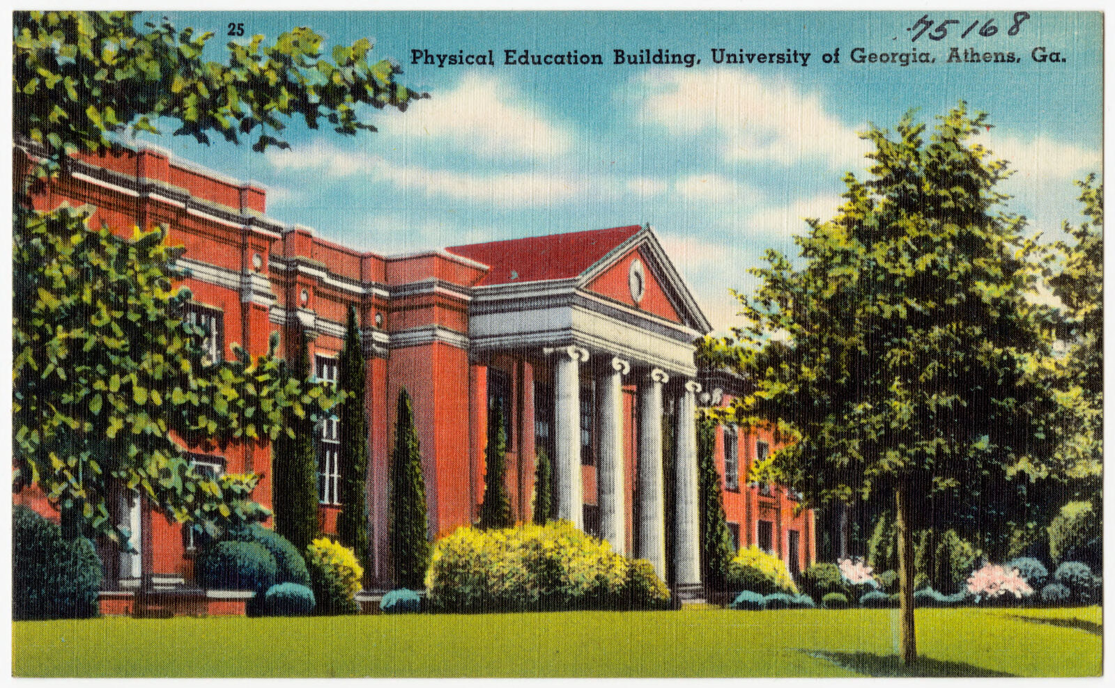 Physical education building, University of Georgia, Athens, Ga., Boston Public Library - undated