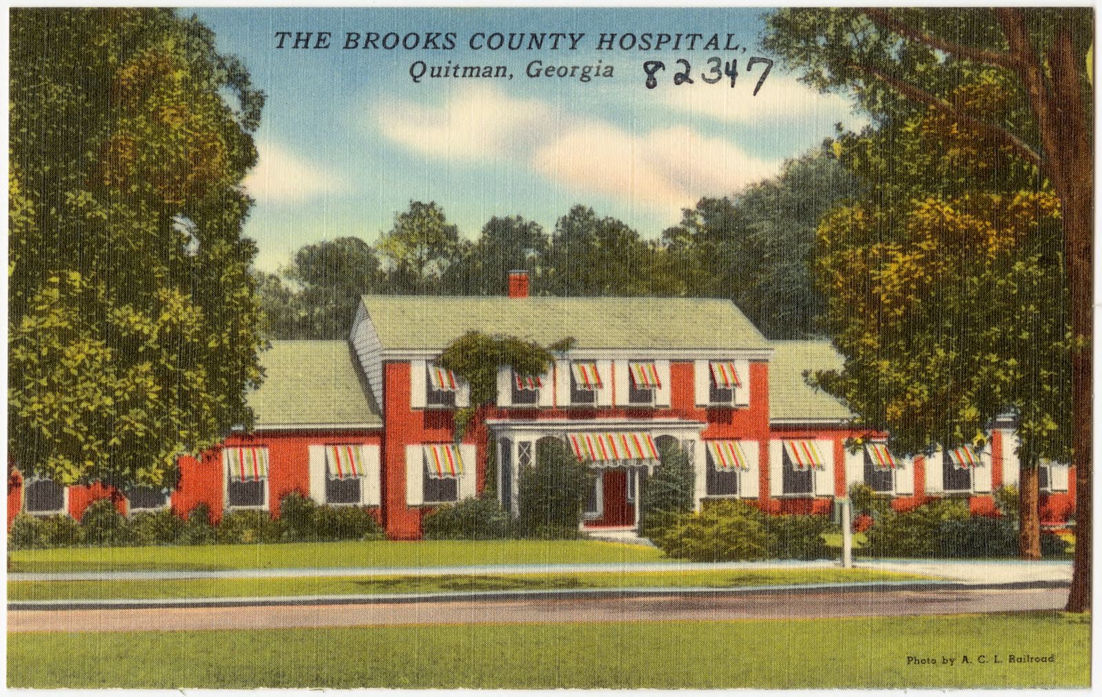 The Brooks County Hospital, Quitman, Georgia, Boston Public Library - undated