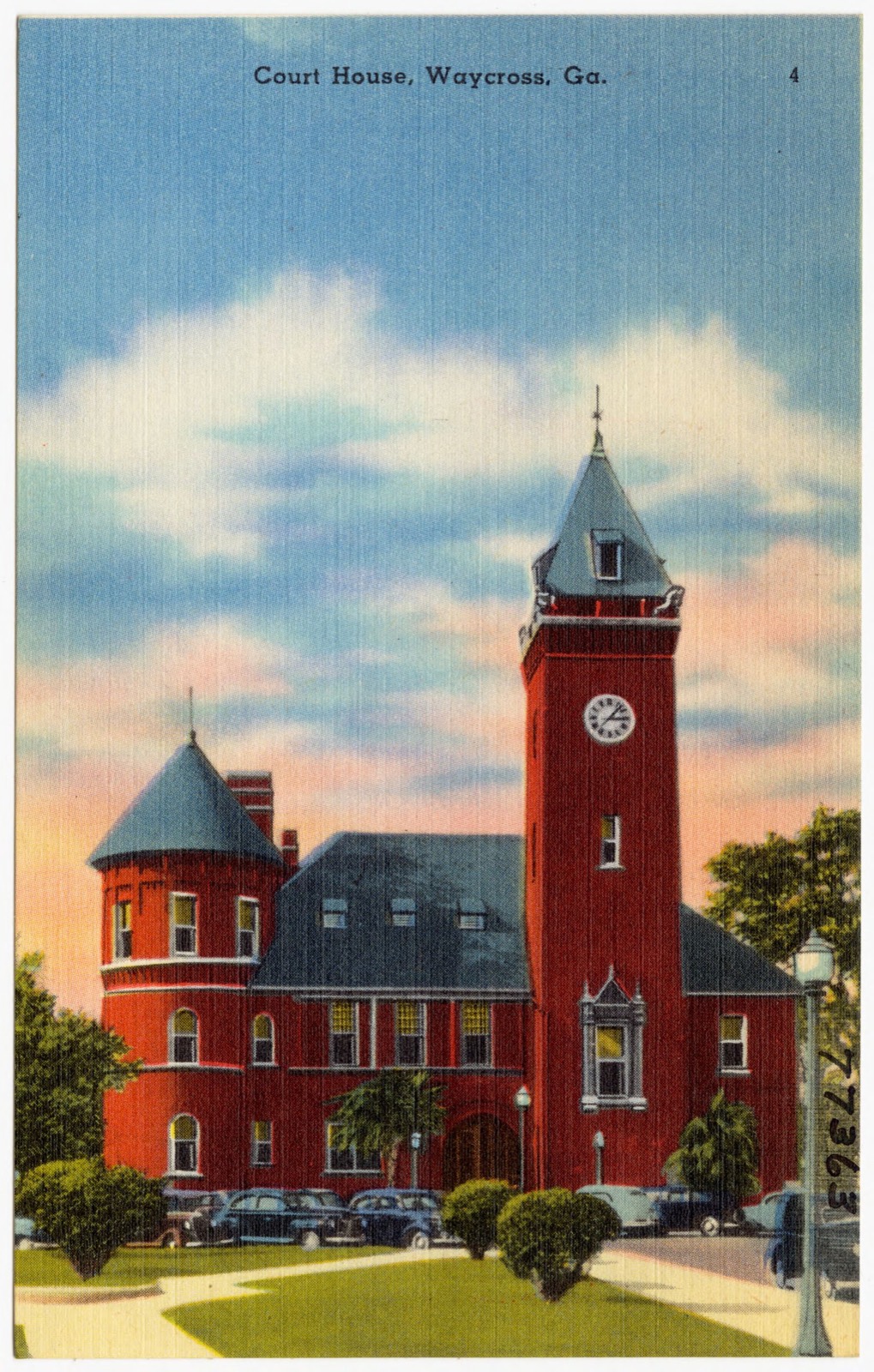 Court House, Waycross, Ga., Boston Public Library - undated