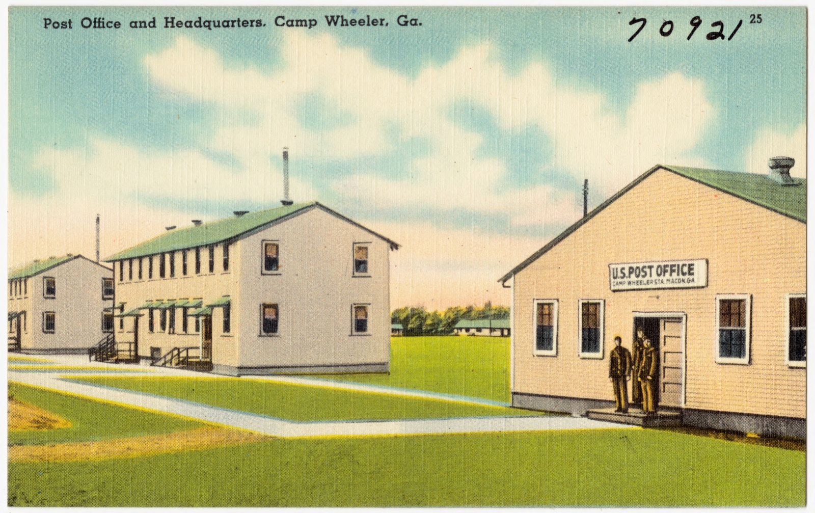 Post Office and headquarters, Camp Wheeler, Ga., Boston Public Library - undated