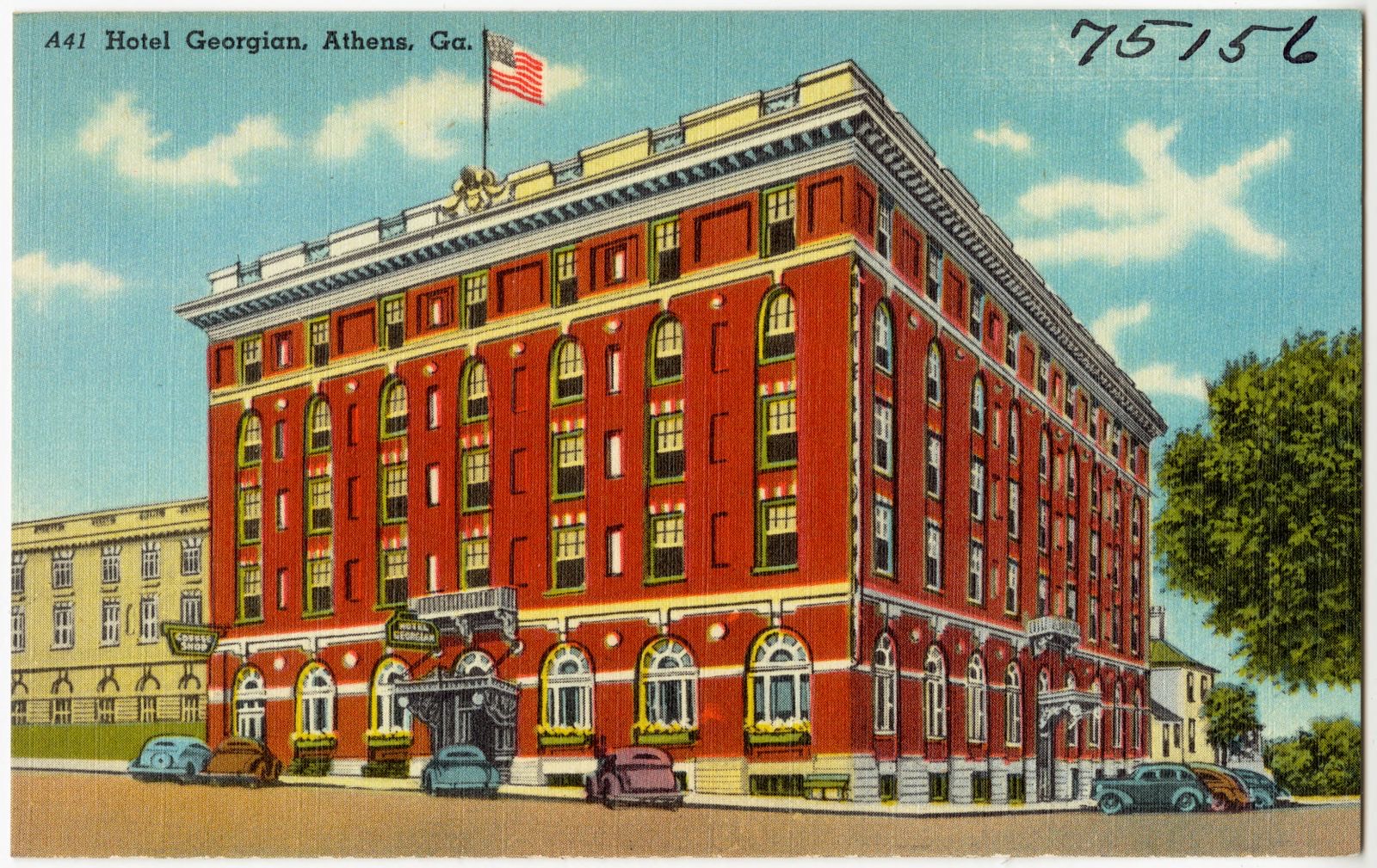 Hotel Georgian, Athens, Ga., Boston Public Library - undated