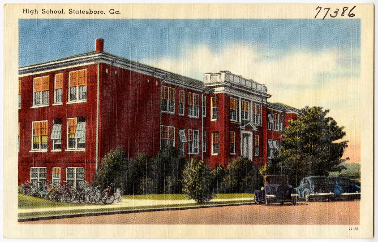 High school, Statesboro, Ga., Boston Public Library - undated