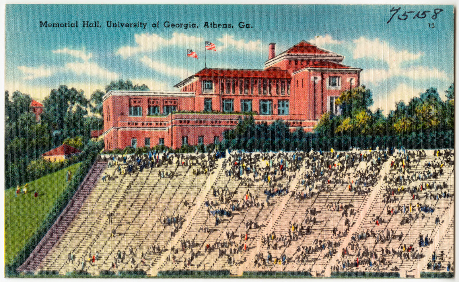 Memorial Hall, University of Georgia, Athens, Ga., Boston Public Library - undated