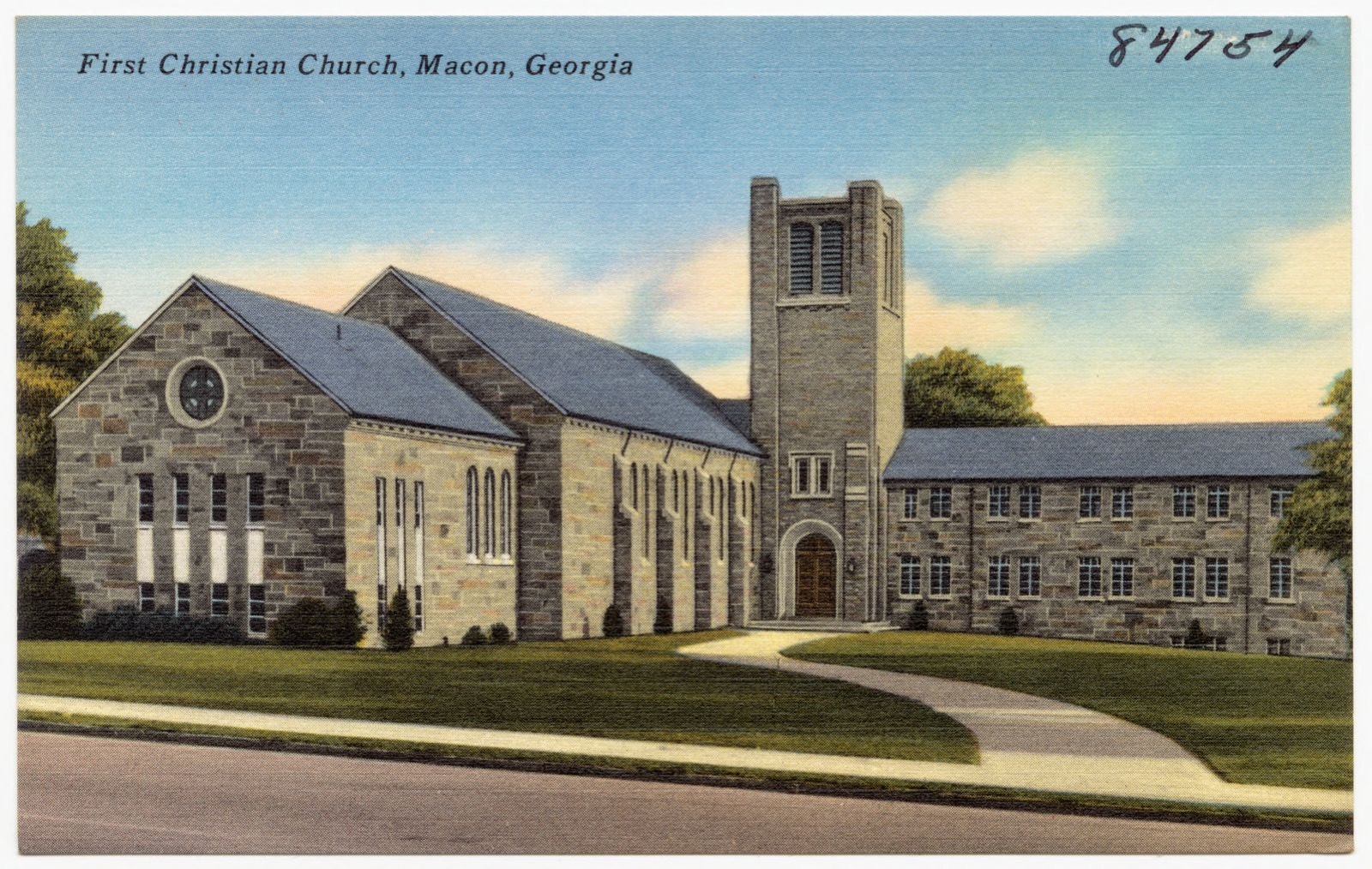 First Christian Church, Macon, Georgia, Boston Public Library - undated