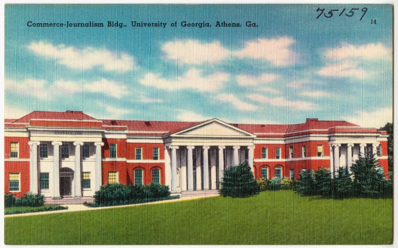 Commerce-Journalism Bldg., University of Georgia, Athens, Ga., Boston Public Library - undated