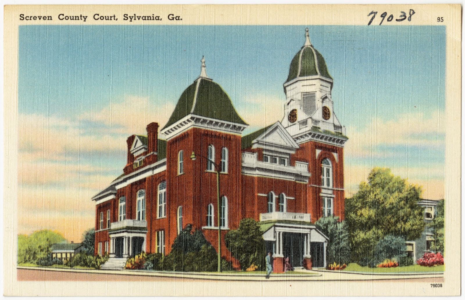 Screven County Court, Sylvania, Ga., Boston Public Library - undated