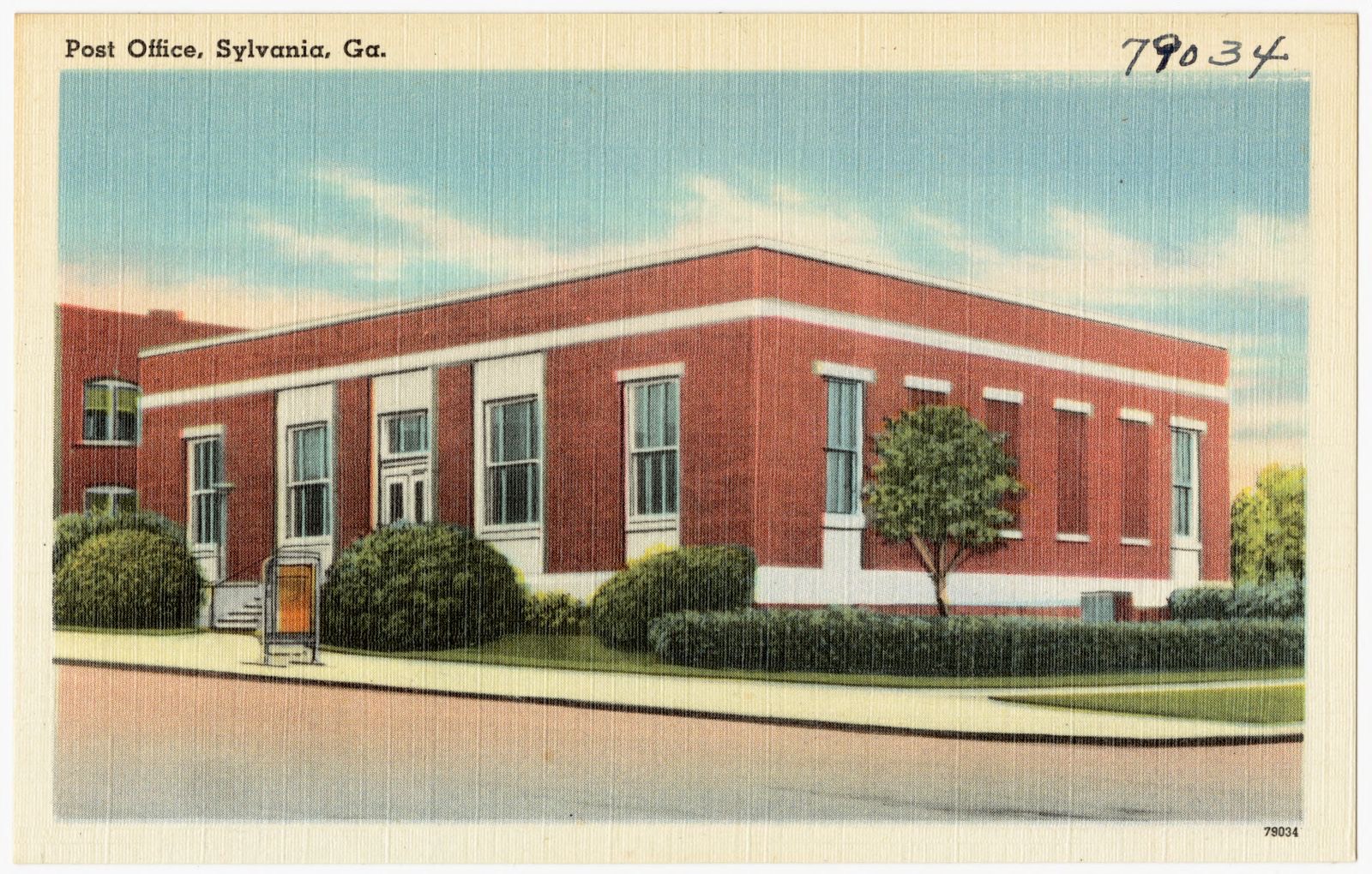 Post Office, Sylvania, Ga., Boston Public Library - undated