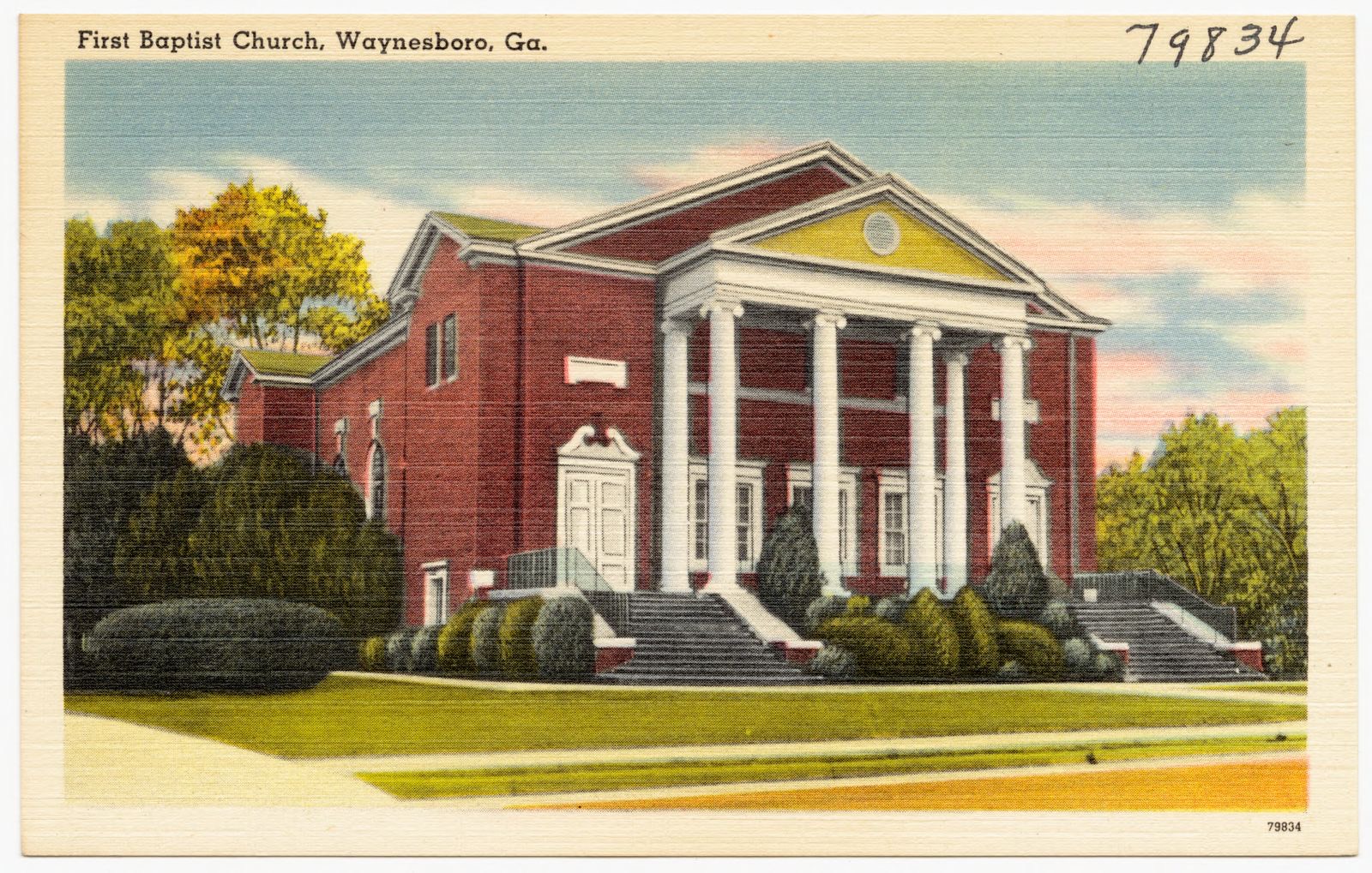 First Baptist Church, Waynesboro, Ga., Boston Public Library - undated