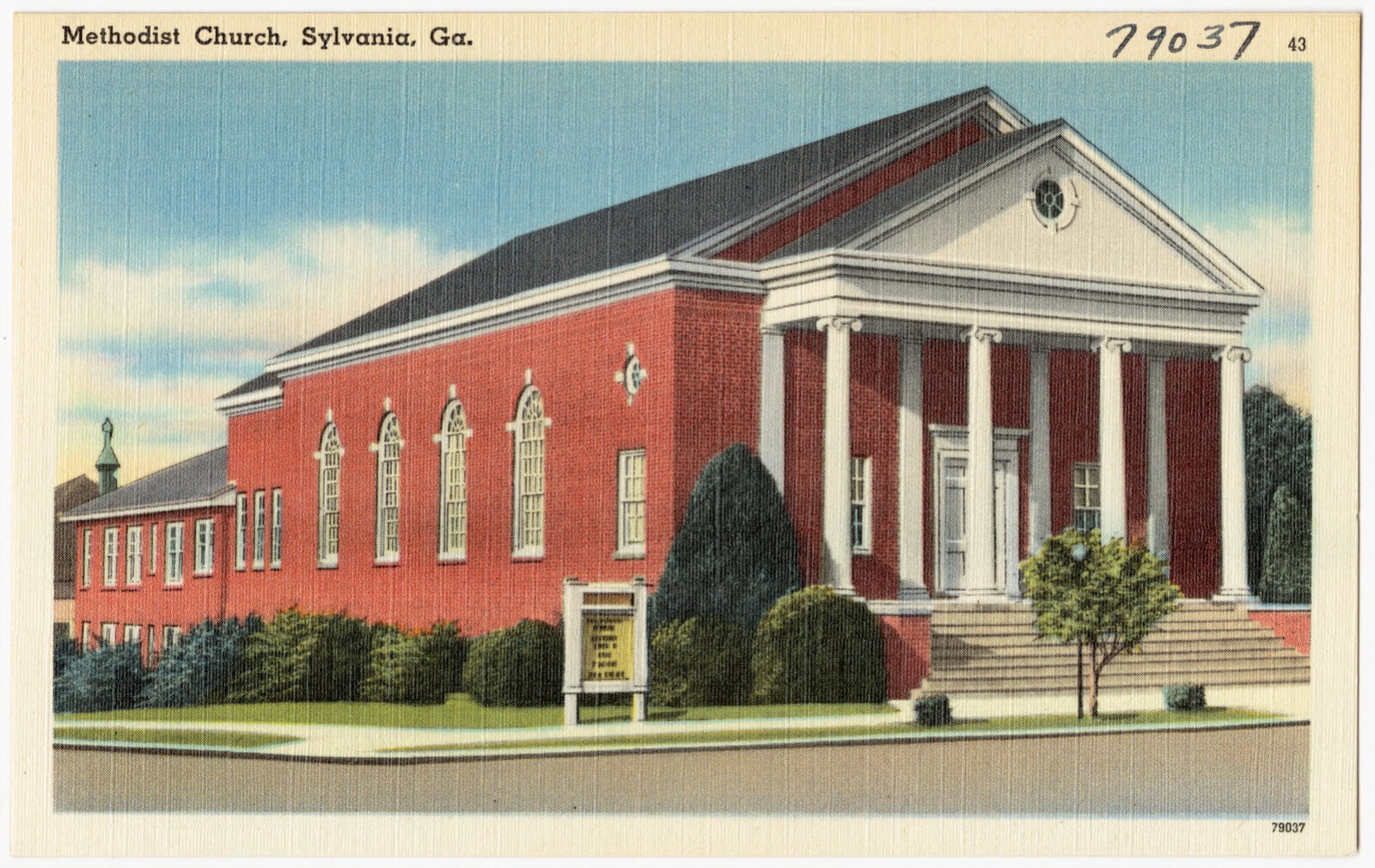 Methodist Church, Sylvania, Ga., Boston Public Library - undated