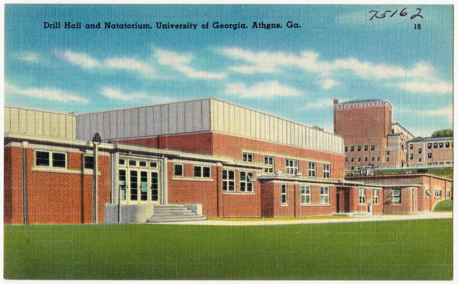 Drill Hall and Natatorium, University of Georgia, Athens, Ga., Boston Public Library - undated