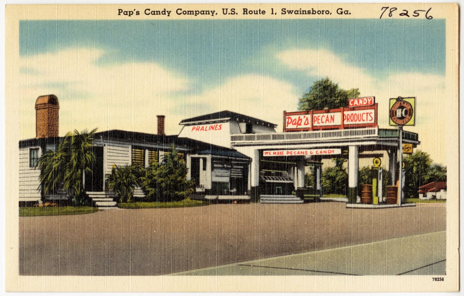 Pap's Candy Company, U.S. route 1, Swainsboro, Ga., Boston Public Library - undated