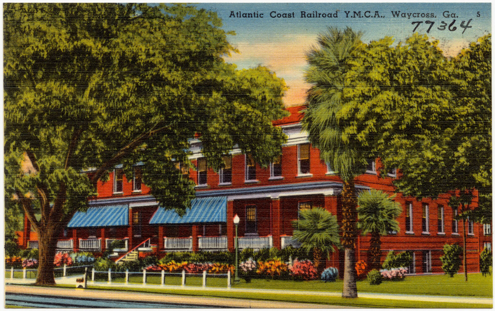 Atlantic Coast Railroad Y.M.C.A., Waycross, Ga., Boston Public Library - undated