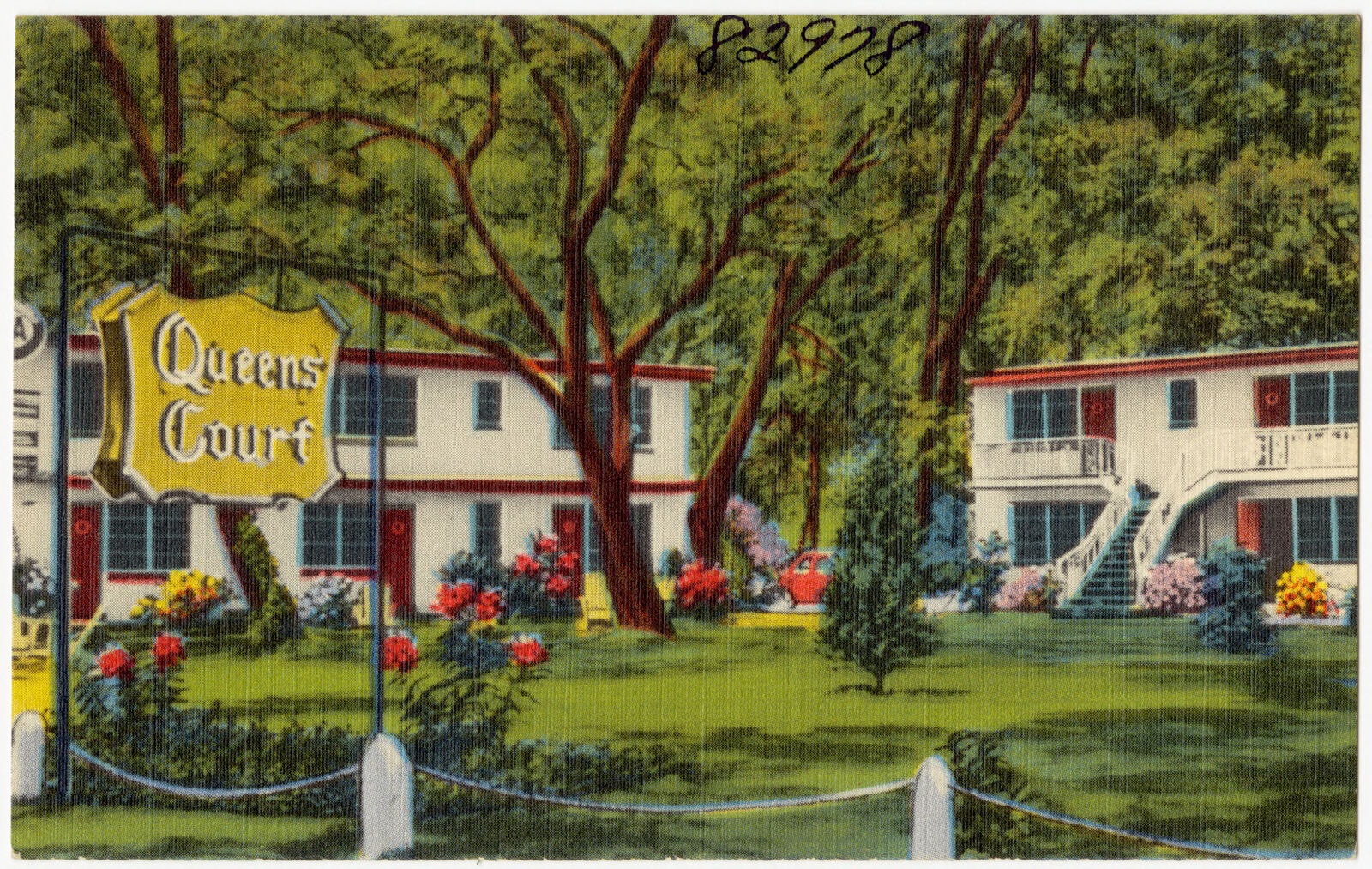 Queen's Court, Boston Public Library - undated