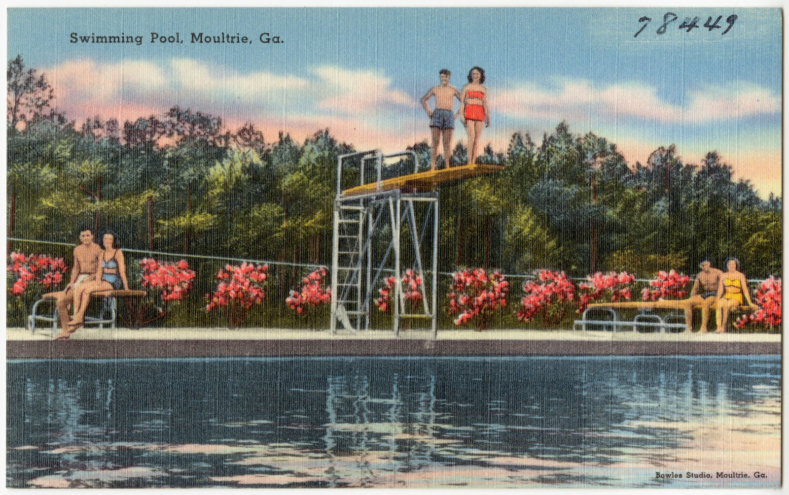 Swimming pool, Moultrie, Ga., Boston Public Library - undated