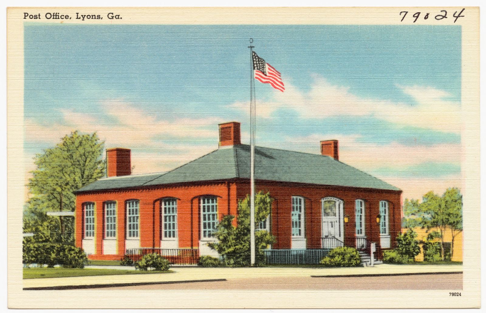 Post office, Lyons, Ga., Boston Public Library - undated