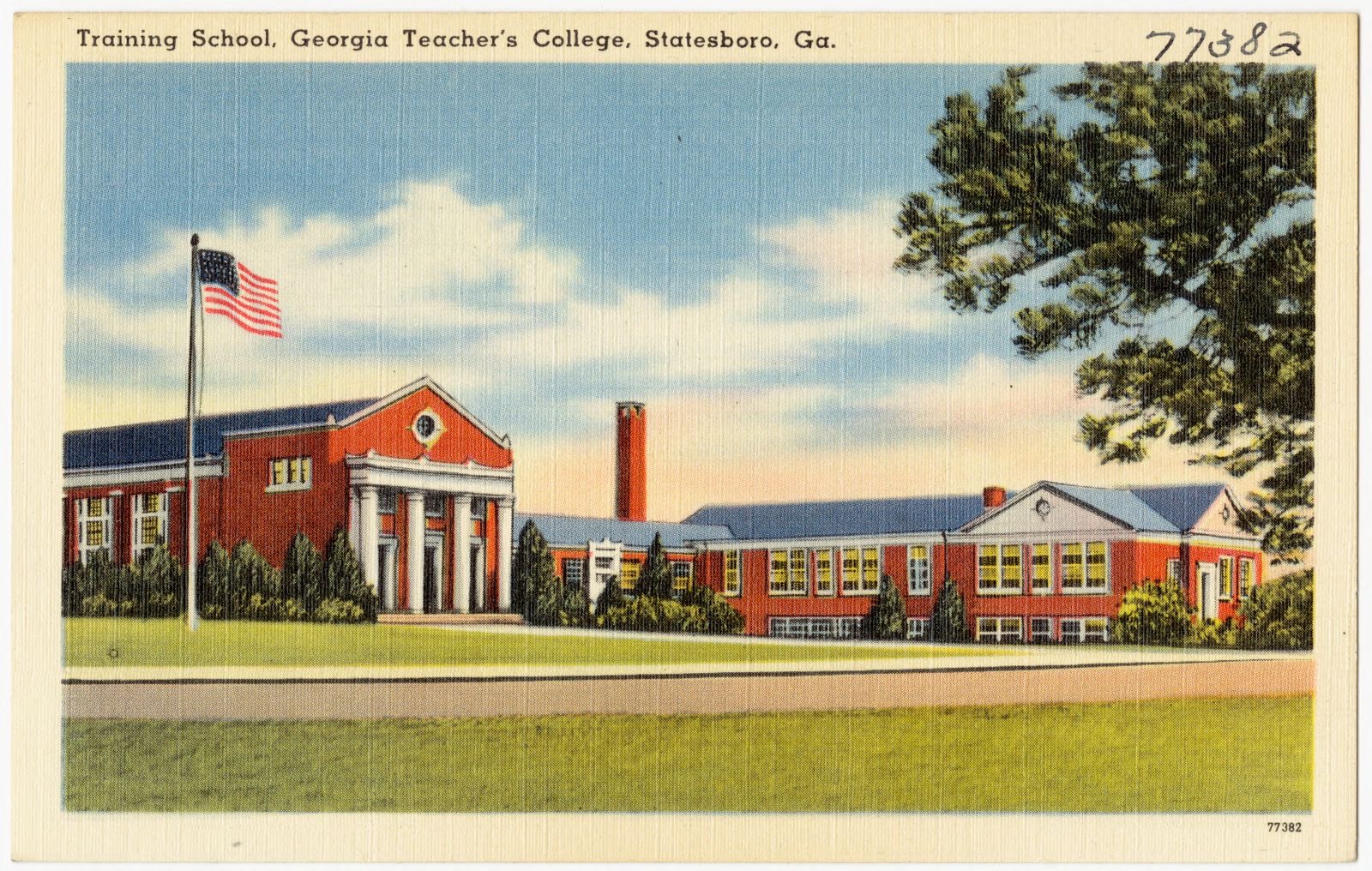 Training school, Georgia Teacher's College, Statesboro, Ga., Boston Public Library - undated