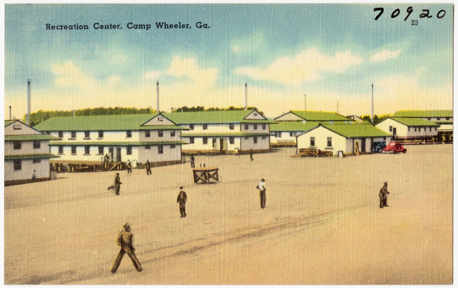 Recreation center, Camp Wheeler, Ga., Boston Public Library - undated