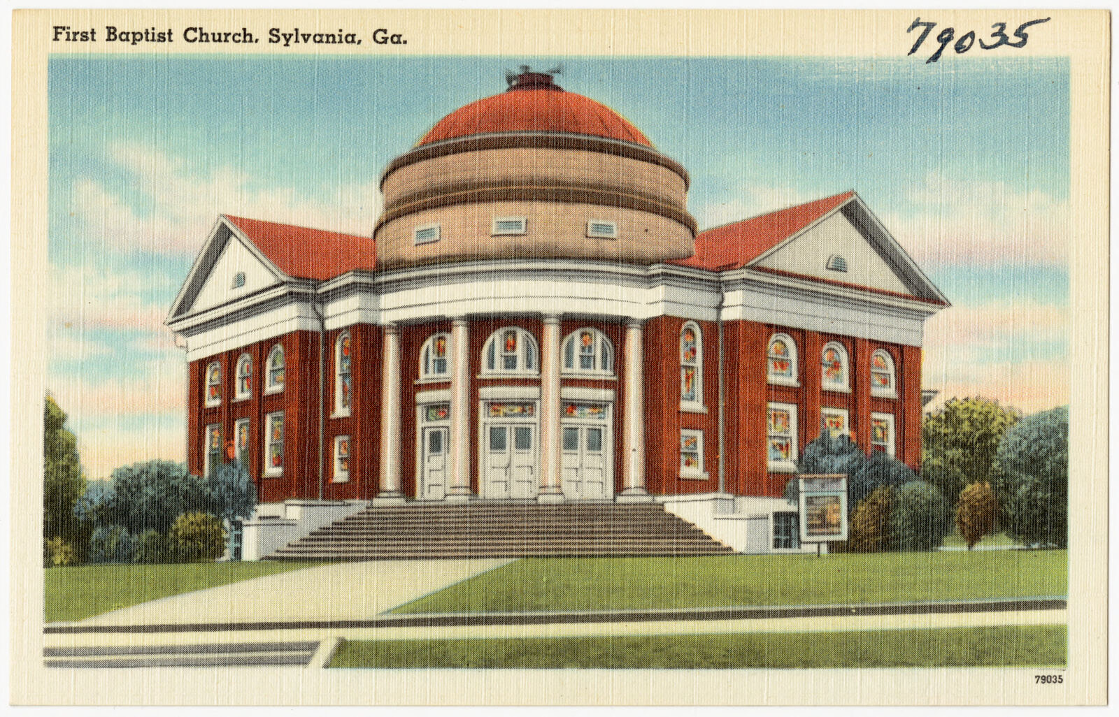 First Baptist Church, Sylvania, Ga., Boston Public Library - undated