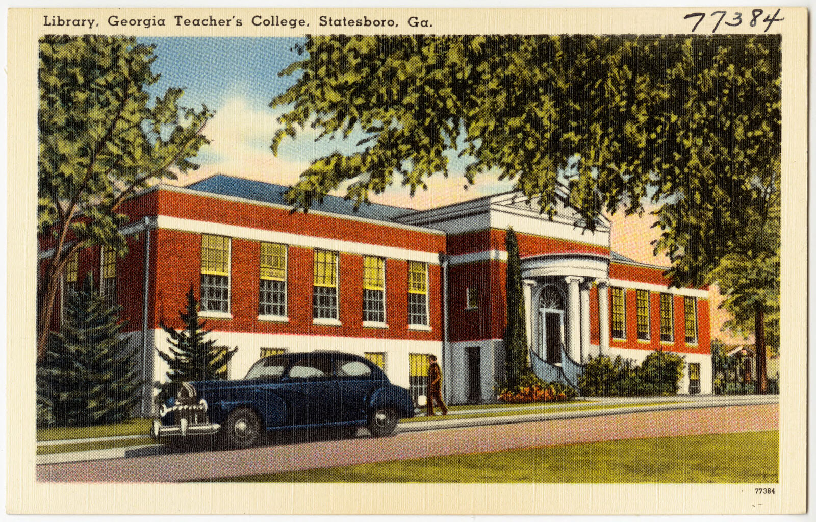 Library, Georgia Teacher's College, Statesboro, Ga., Boston Public Library - undated