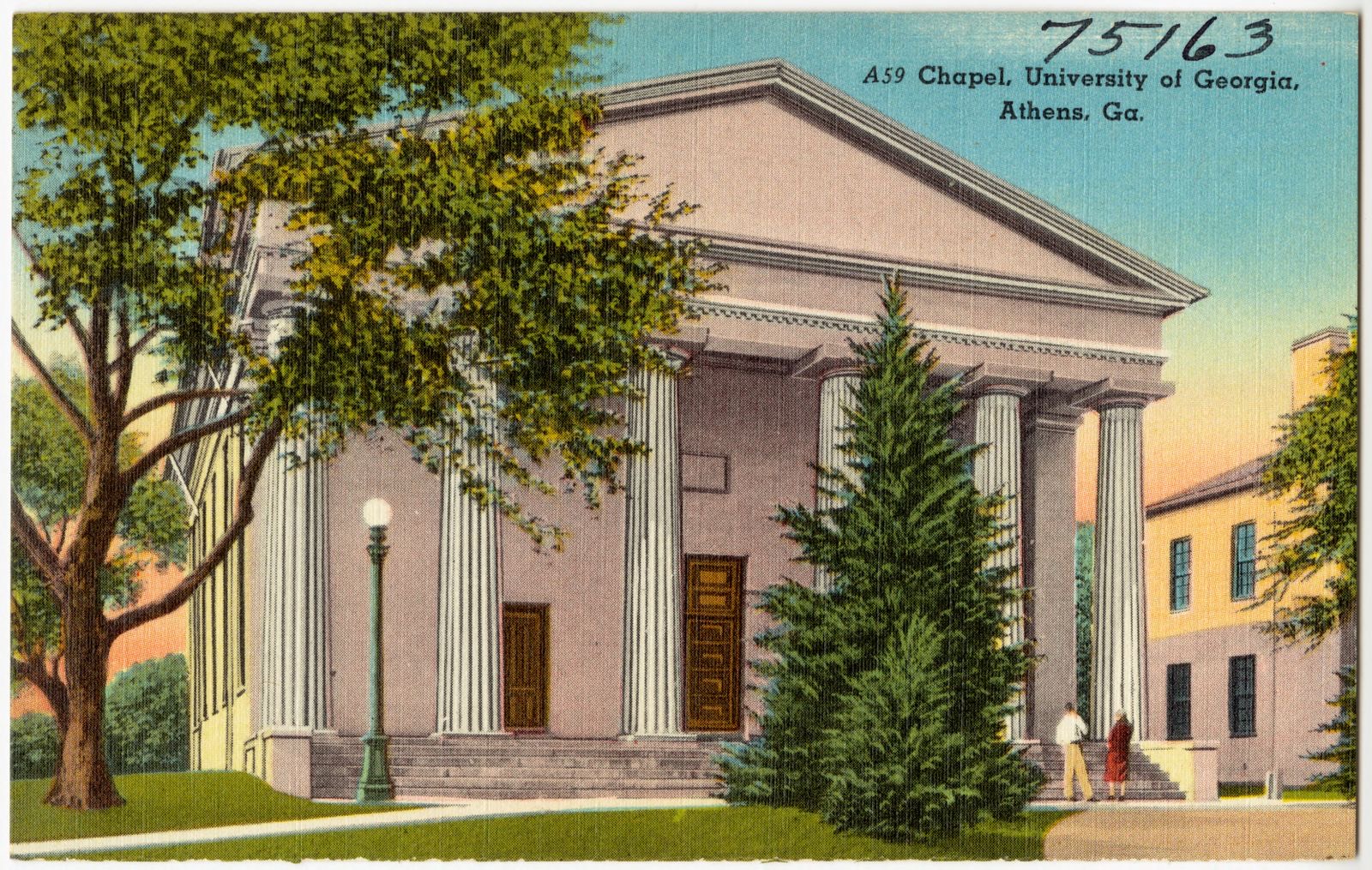 Chapel, University of Georgia, Athens, Ga., Boston Public Library - undated