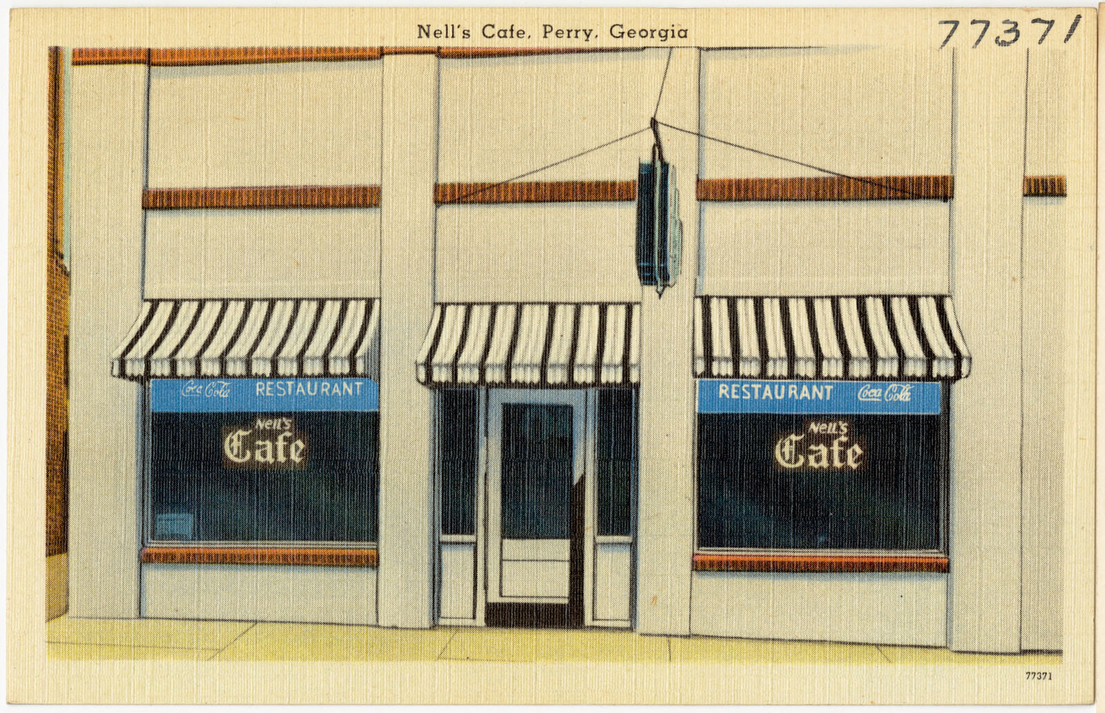 Nell's Cafe, Perry, Georgia, Boston Public Library - undated