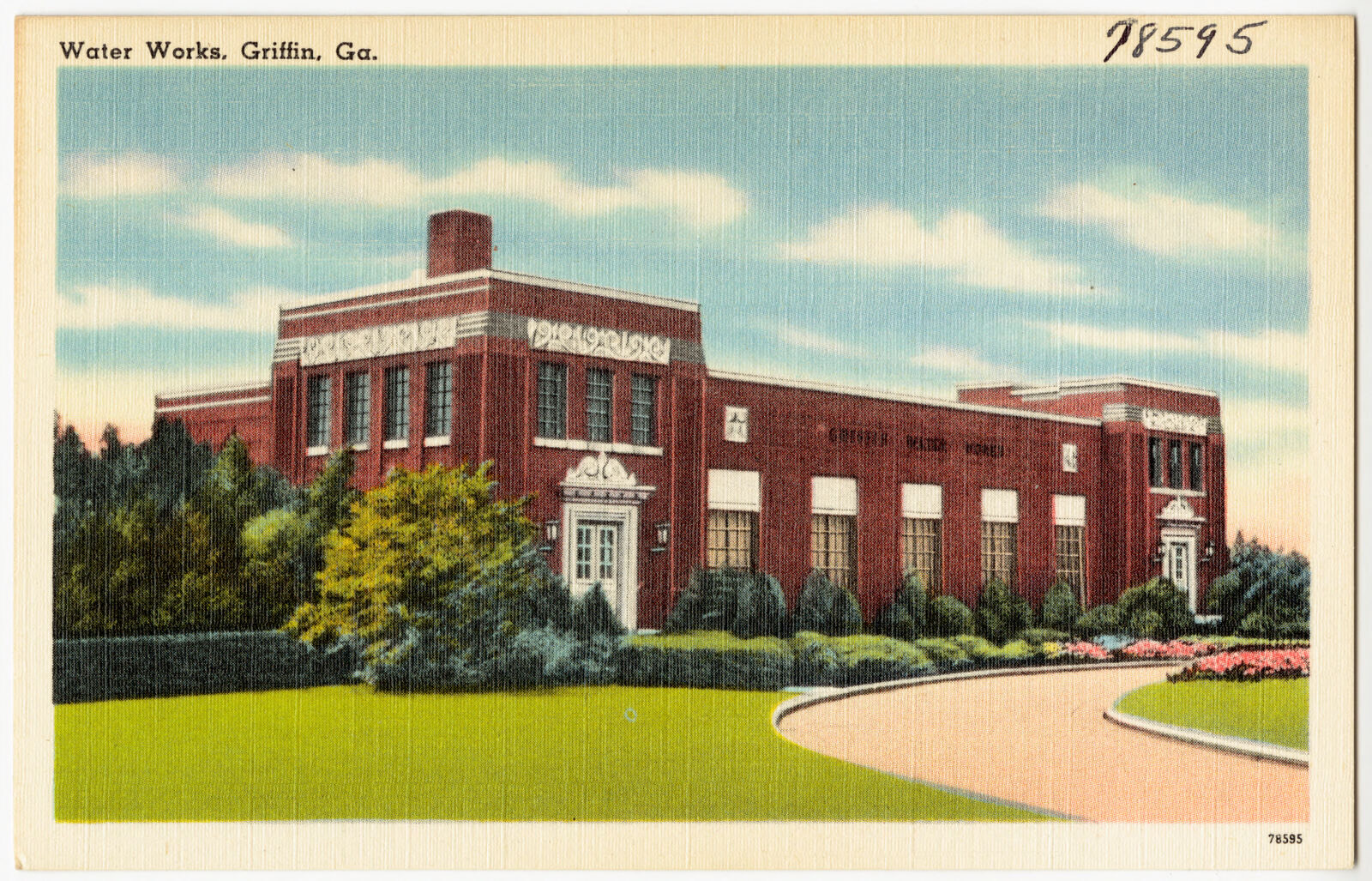 Water works, Griffin, Ga., Boston Public Library - undated