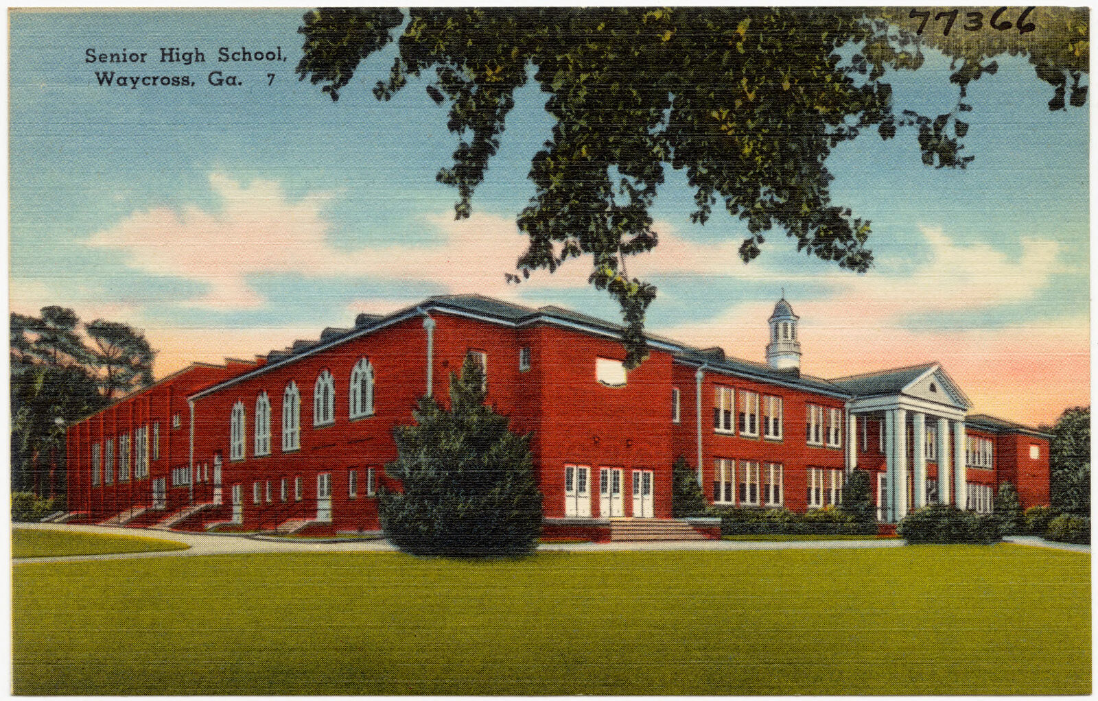 Senior High School, Waycross, Ga., Boston Public Library - undated