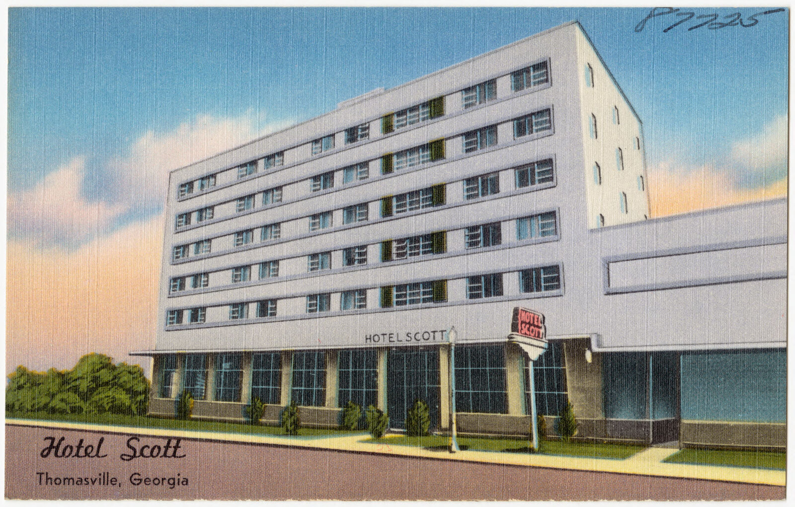 Hotel Scott, Thomasville, Georgia, Boston Public Library - undated