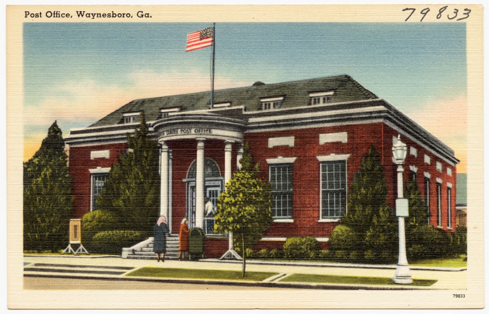 Post Office, Waynesboro, Ga., Boston Public Library - undated