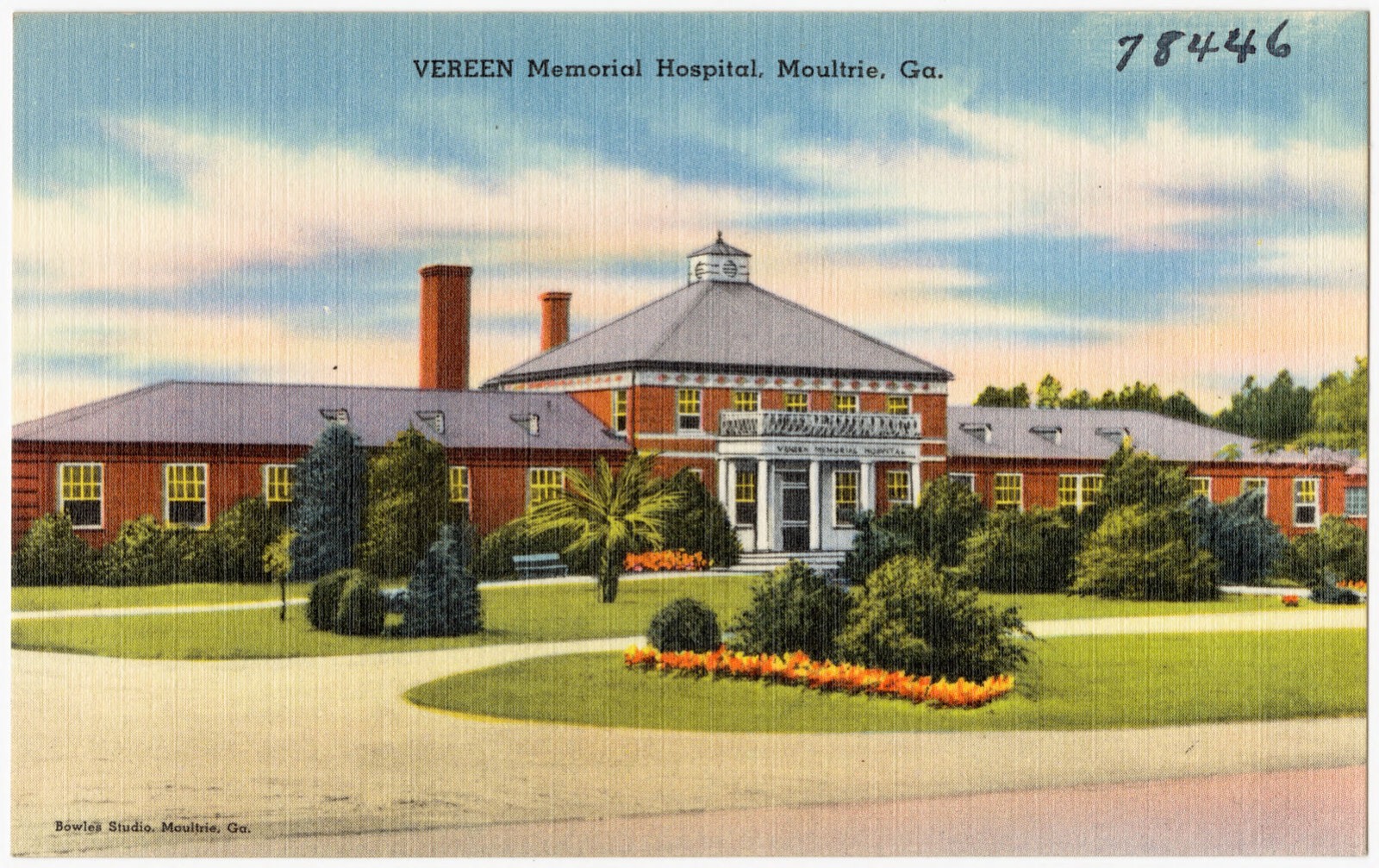 Vereen Memorial Hospital, Moultrie, Ga., Boston Public Library - undated