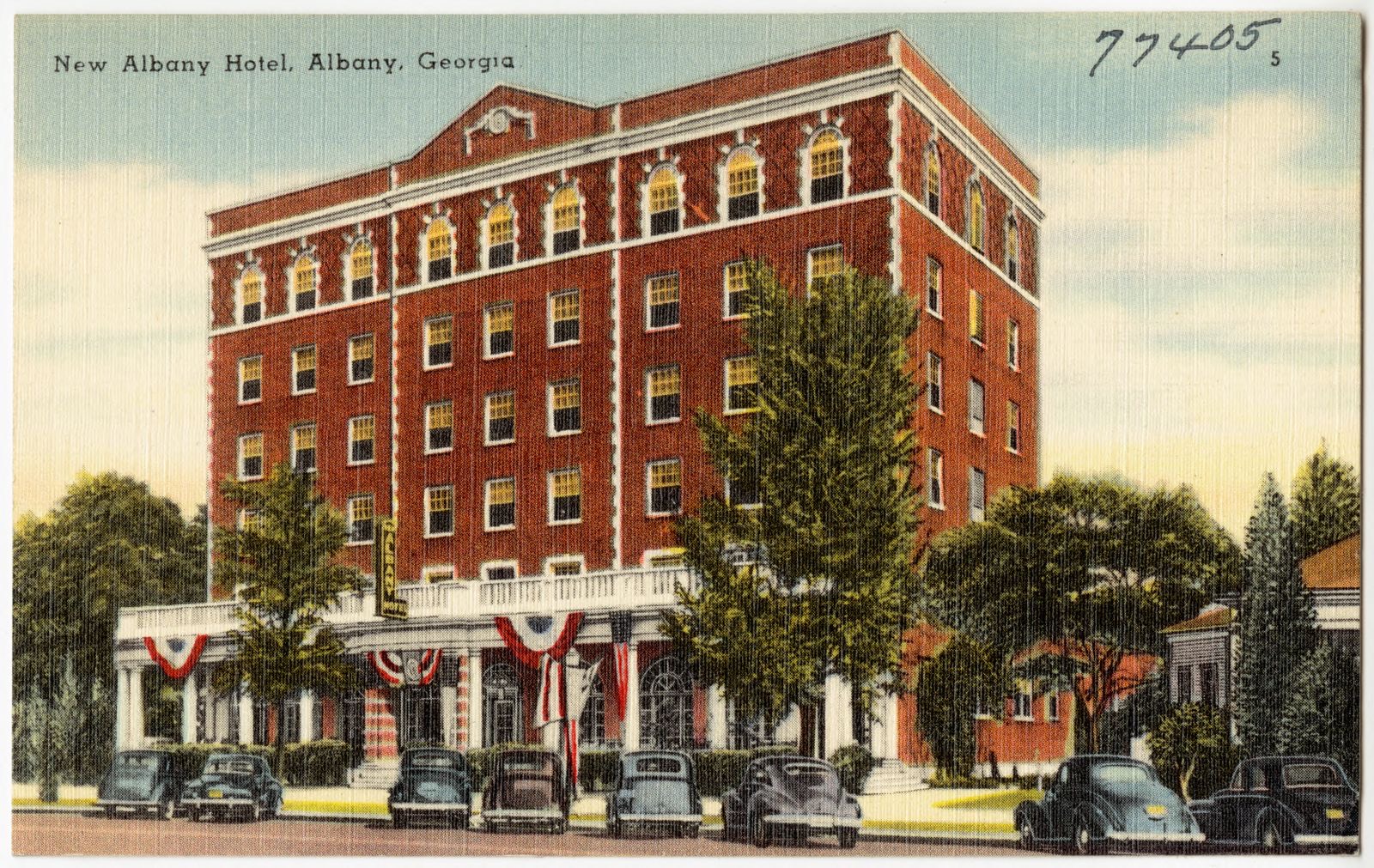 New Albany Hotel, Albany, Georgia, Boston Public Library - undated