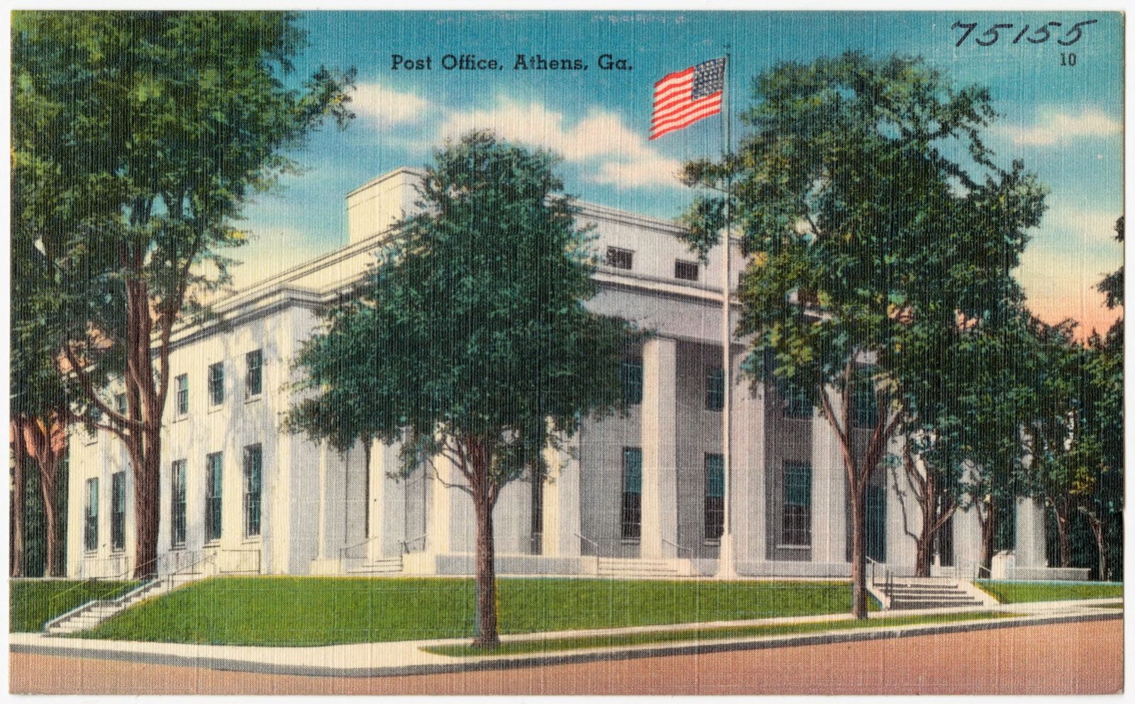 Post Office, Athens, Ga., Boston Public Library - undated