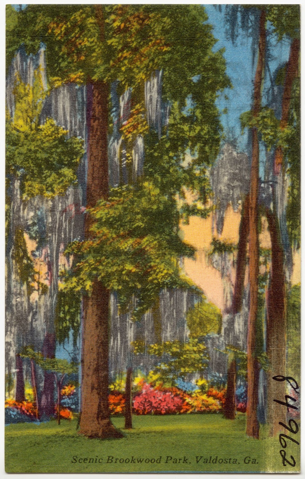 Scenic Brookwood Park, Valdosta, Ga., Boston Public Library - undated