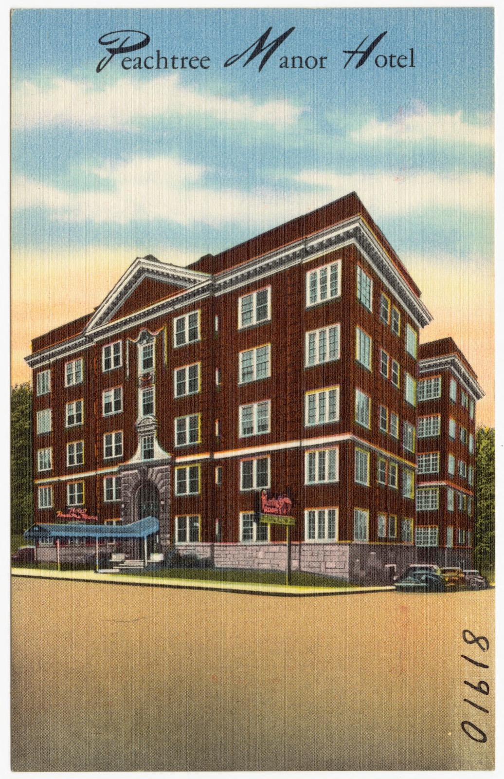 Peachtree Manor Hotel, Boston Public Library - undated