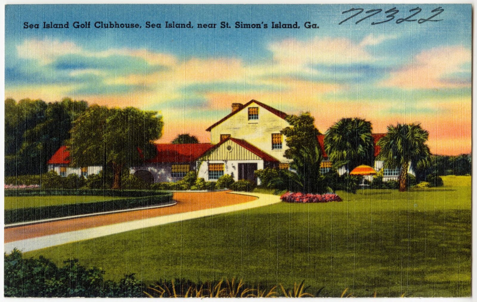 Sea Island Golf Clubhouse, Sea Island, near St. Simon's Island, Ga., Boston Public Library - undated