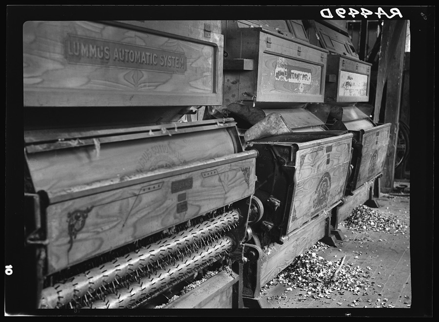 Cotton gin near Irwinville, Georgia