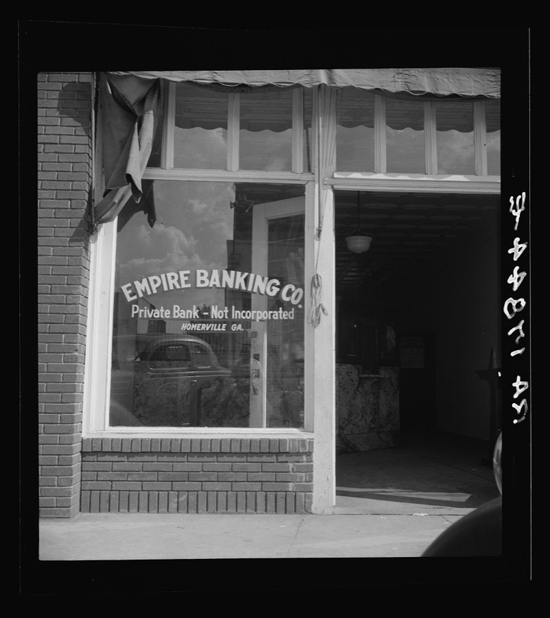 Bank at Homerville, Georgia
