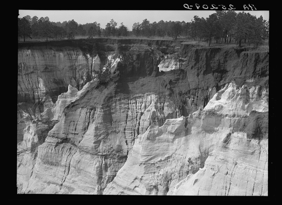Erosion. Stewart County, Georgia