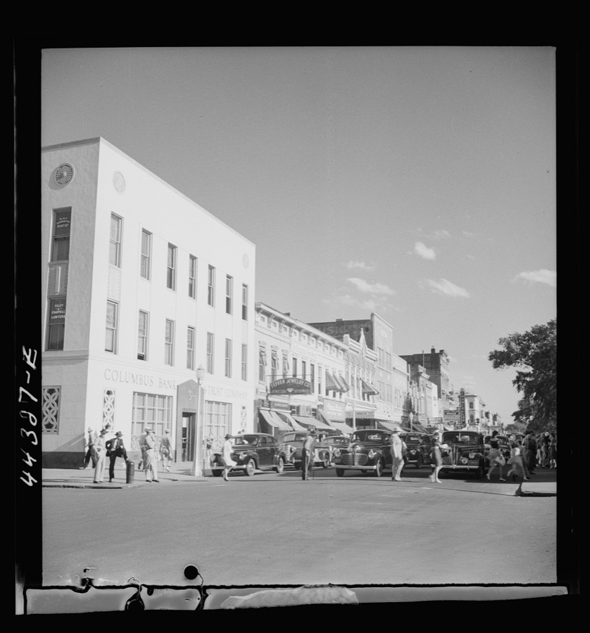 A main street in Columbus, Georgia