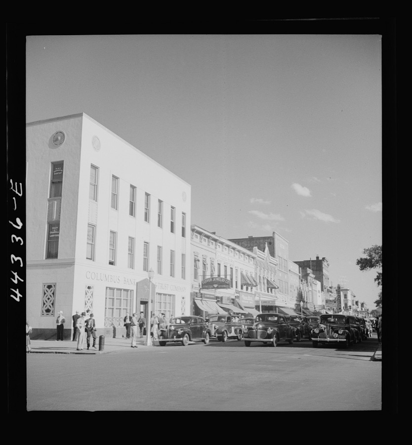 A main street in Columbus, Georgia