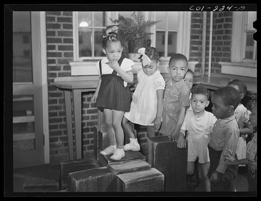 Atlanta University, Atlanta, Georgia. Nursery children