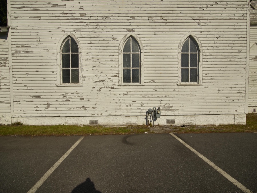 Detail of the First African Baptist Church in Waycross, Georgia