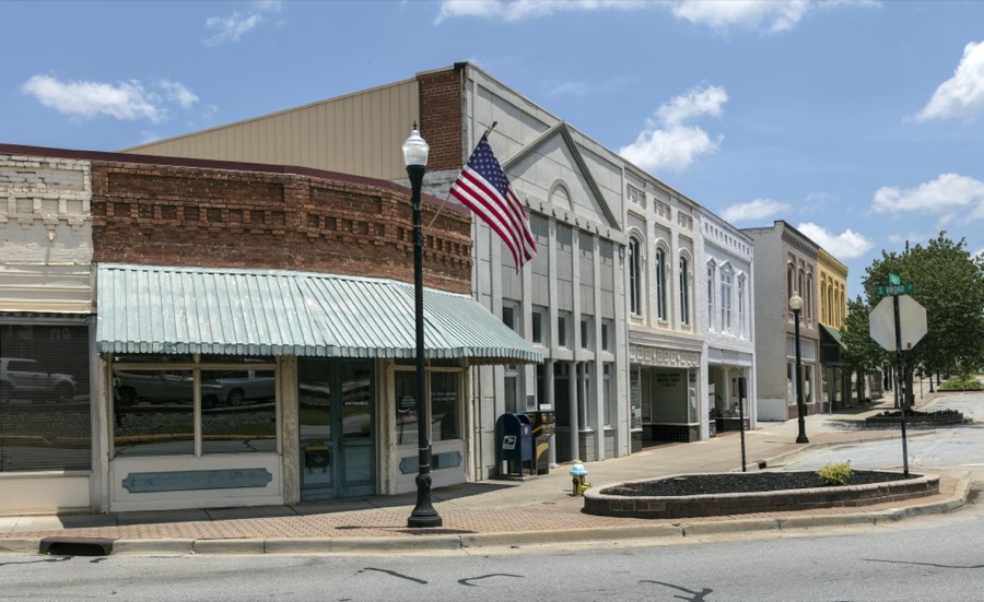 Downtown Commerce, Georgia