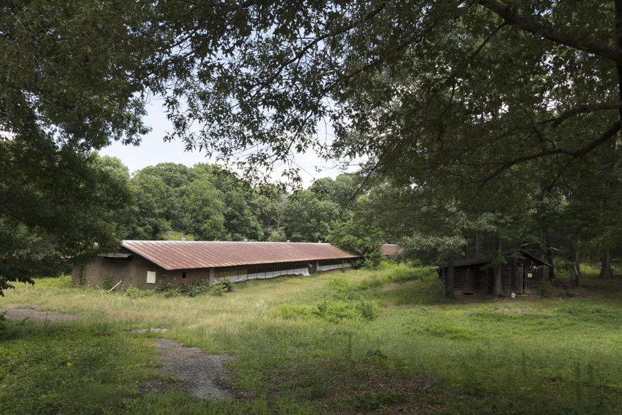 Old chicken coop in Habersham County, Georgia