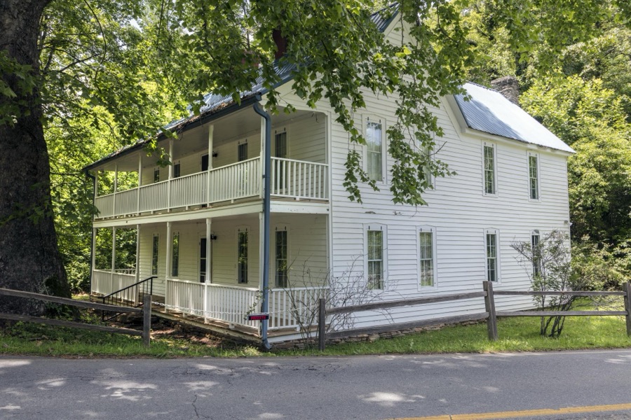 In the mountains of northern Georgia in a settlement called Chestnut Gap, this is the home built for Col. Michael McKinney and his wife, Hepsy Adaline McClure McKinney, founders of the city of Blue Ridge in far-northwest Georgia, near the Tennessee line